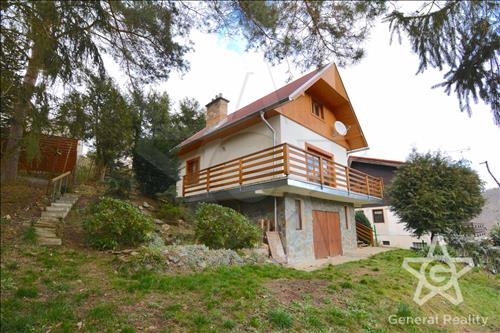 CHATA 2+KK 110M2 TERASA, GARÁŽ, SKLEP V OBCI TŘEBENICE U ŠTĚCHOVIC